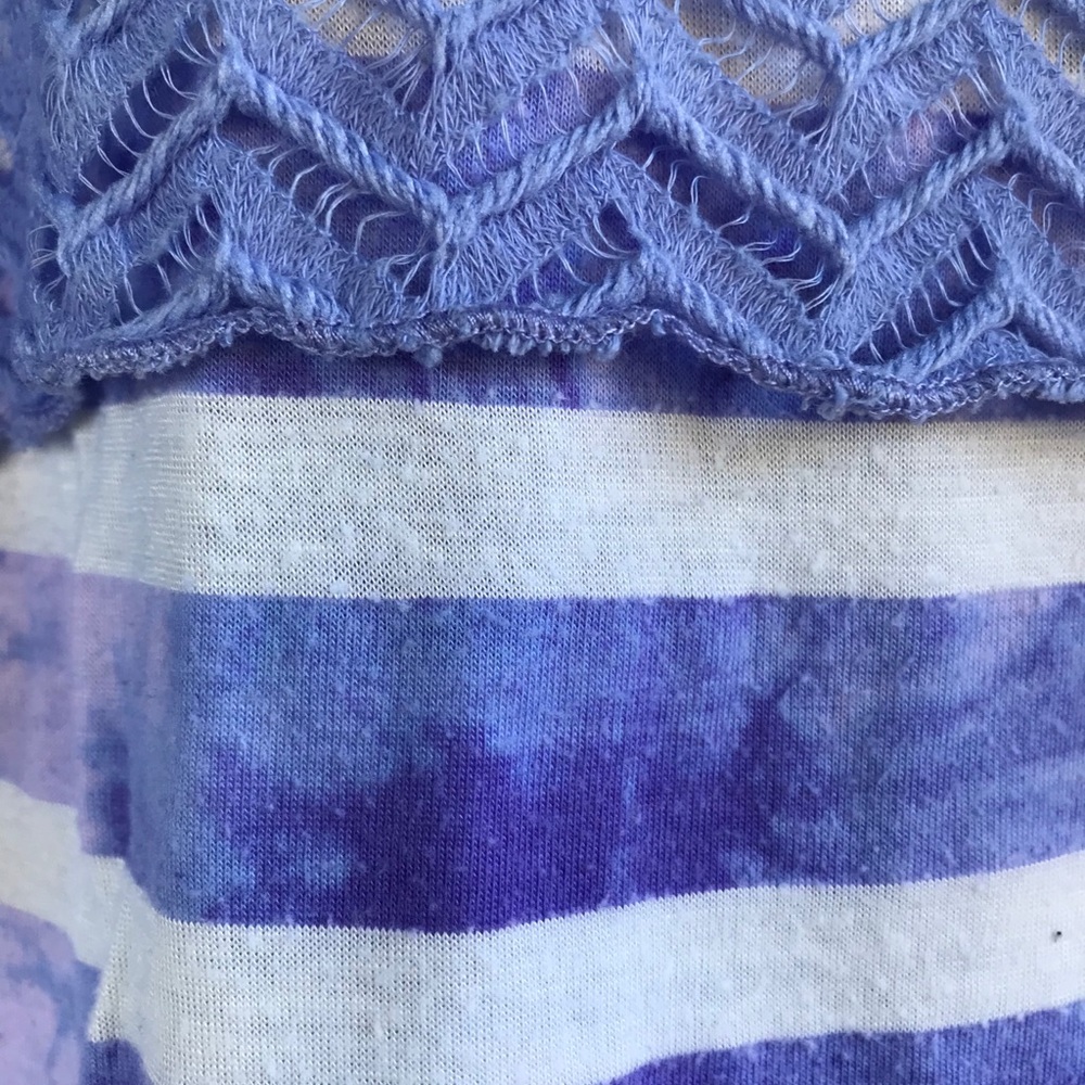 Two Layer Crochet Tank - Picture 3 of 5